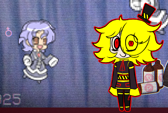 Desktop screenshot with Hazard24 and Tsih